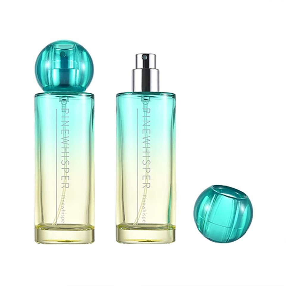 Flat Shoulder Cylinder Perfume Spray Bottle manufacturers